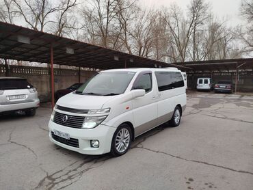 мотоциклы цены бишкек: Nissan Elgrand: 2003 г., 3.5 л, Автомат, Газ, Минивэн