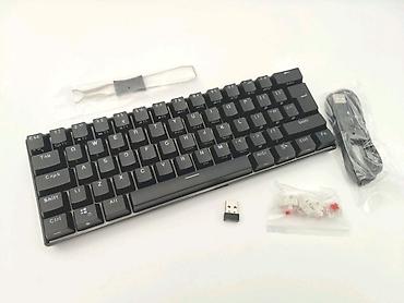 logitech superlight: Клавиатура, Royal Kludge, Механическая, Bluetooth, Проводное подключение, Размер: 60% — 1