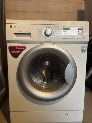 запчасти на стиральную машину атлант в бишкеке: Стиральная машина LG, Б/у, Автомат, До 6 кг, Полноразмерная