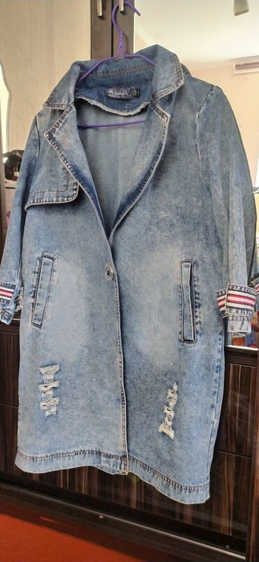детская джинсовая куртка: Джинсовая куртка 500