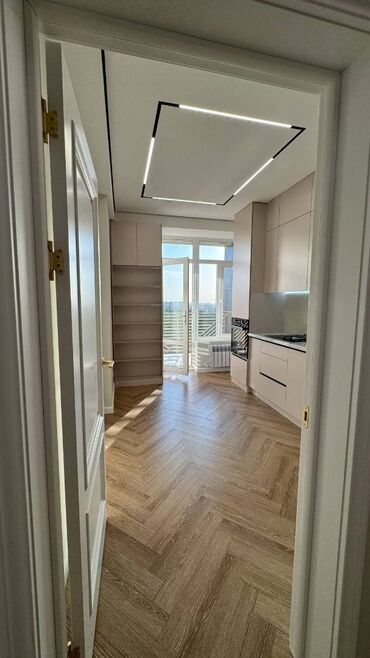 квартира алтын ордо новопавловка: 2 комнаты, 49 м², Элитка, 9 этаж, Евроремонт