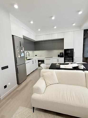 studio apartment: 3 комнаты, 91 м², Элитка, 9 этаж, Дизайнерский ремонт — 4