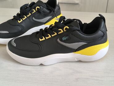 мужские кросовки: Мужские кроссовки, 39.5, Lacoste, Новый, цвет - Черный, Самовывоз