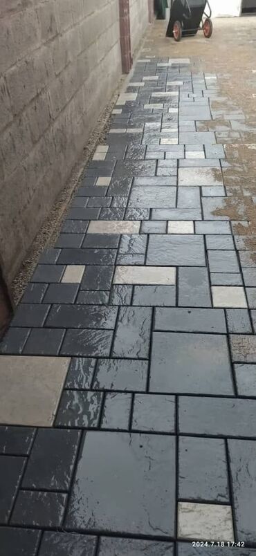 Тротуарная плитка: Тротуарная плитка, Другая модель, Под камень, Для двора, Новый — 6