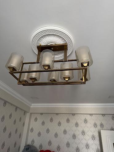 gizemli kutu amazon: Çılçıraq, 8 lampa, Metal — 2