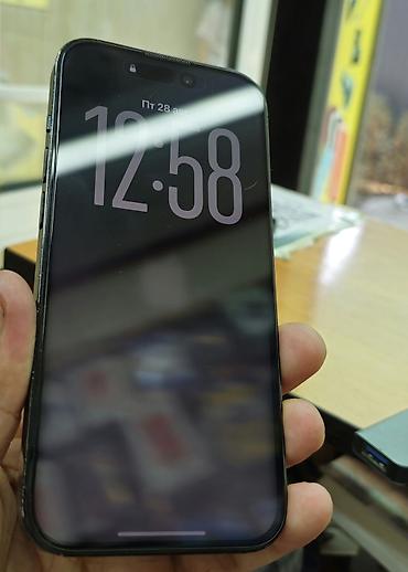 холод оборудования: IPhone 14 Pro, 128 ГБ, чёрный акб 80% таза фейс иштейт оригинальный — 1