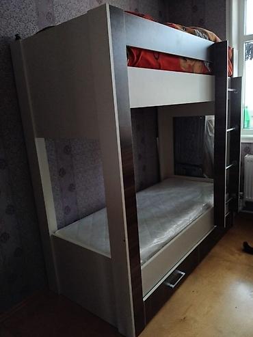 2mərtəbə kravat: Oğlan və qız üçün, Yeni, Çarpayı, Matras ilə, Siyirməli, Laminat — 4