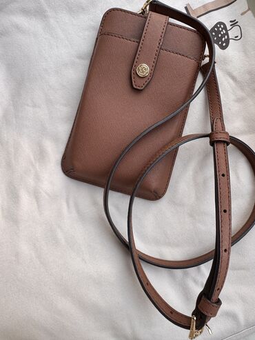 чехол для документов: Сумка-кроссбоди Оригинал 💯для телефона Michael Kors+Картхолдер,Новый