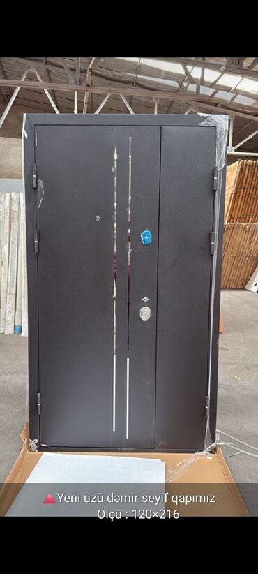 Giriş qapıları: Mənzil üçün Yeni Giriş qapısı Çərçivə ilə, Zəmanətli, Ödənişli çatdırılma, Rayonlara çatdırılma, Pulsuz çatdırılma — 3