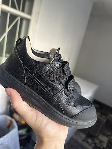 Детская обувь: Детские черные туфли/кроссовки для школы - Модель: Babotou Kids Shoes — 8
