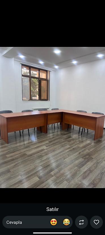 Офисные столы: Ofis stolları ideal vəziyyətdədir münasib qiymətə razılaşmaq olar — 1