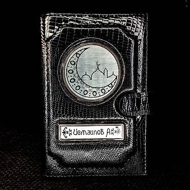 Другие аксессуары: Документница из натуральной кожи премиум класса с Вашим госномером — 9