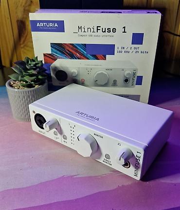 moni̇tor: Arturia MiniFuse 1 USB audio interfeysi - Kompakt USB audio — 1