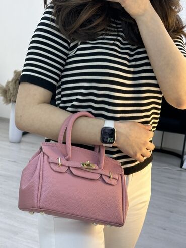 купить сумку шанель оригинал бу: Стильная женская сумка в оттенке пыльной розы