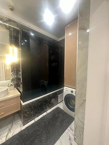 квартира с терассой: 3 комнаты, 106 м², Асанбай мкр Элитка, 2 этаж, Дизайнерский ремонт — 10
