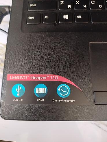 lenovo notebook: Lenovo Ideapad 110 noutbuku - Ekran: 15.6" (parlaq matris) - — 4