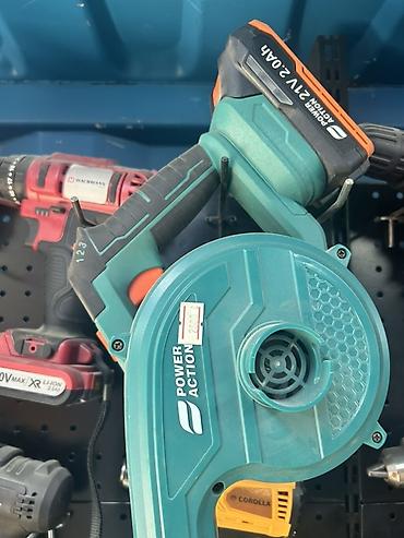 jet blower: Аккумуляторная воздуходувка Power Action 21V - Компактная ручная — 1