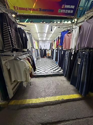 товары в сокулуке: Продаю контейнер на рынке Ортосай - Кулун Ата, 3 проход. Очень — 1