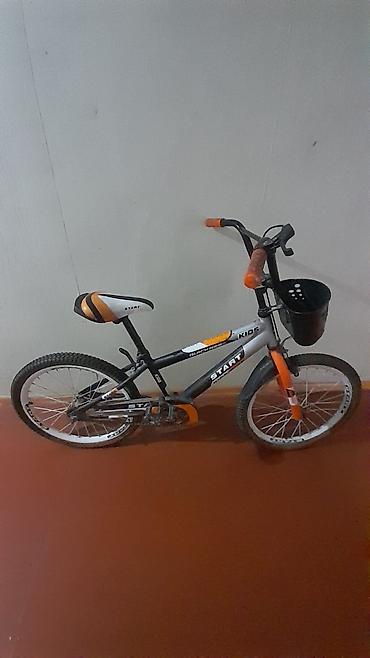 velosiped start: Uşaq velosipedi – START Kids - Rəng: narıncı, ağ və qara kombinasiya — 1
