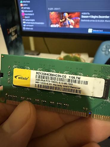 komputer 16 gb ram: Elixir 2x2Gb DDR3 RAM dəsti. Qiymət ikisi birlikdədi. Ünvan Masazır — 2