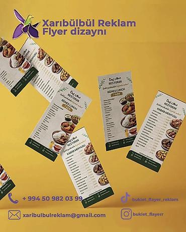 buklet paylayan: Xarıbülbül Reklam – Flyer buklet dizayn və çap xidməti 1000 ədəd — 2