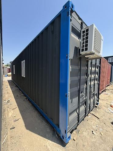 Metall karkaslı, tam hazır ofis/yaşayış konteyneri - Xarici korpus at lalafo.az — 5 Metall karkaslı, tam hazır ofis/yaşayış konteyneri - Xarici korpus — 5