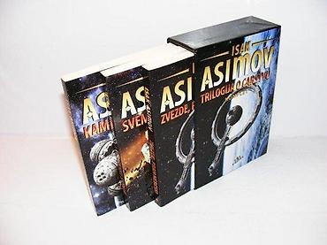 second hand: Isak asimov trilogija o carstvu komplet-svemirske struje-zvezde, prah — 2