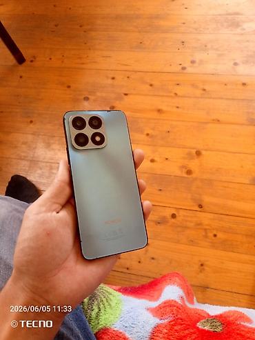 komputer ehtiyat hisseleri: Honor X8a, 128 GB, rəng - Qara, Barmaq izi — 4