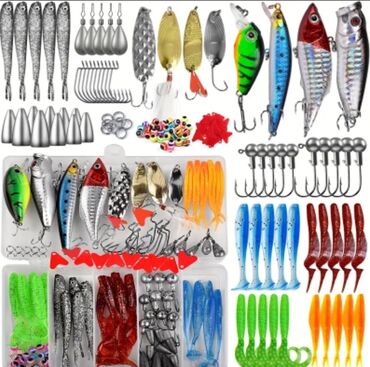 konteyner satışı: Balıq yemi- durna balığı, sudak və digər yırtıcı balıqlar üçün silikon