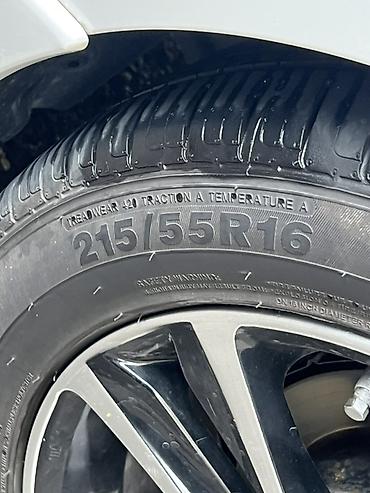 hyundai r17 disk: Satılır: avtomobil təkər dəsti (disklərlə) - Ölçü: 215/55 R16 - — 1