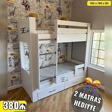 Mebel: *İki mərtəbə Çarpayı 380Azn💥* ✔️Rəng seçimi var. ✔️ Çatdırılma — 2