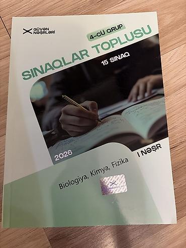 Testlər: Məhsul: “Sınaqlar Toplusu – 4-cü qrup” (Güvən Nəşrləri) - Bölmələr — 1