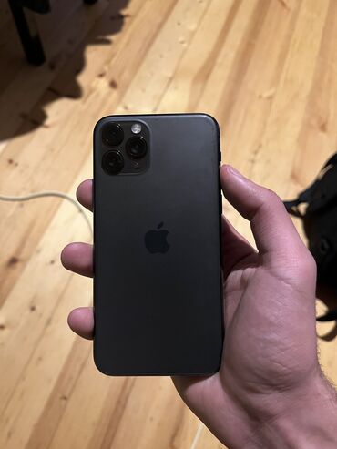 mikrafon simsiz: IPhone 11 Pro, 256 ГБ, Midnight, Face ID, Беспроводная зарядка, С документами