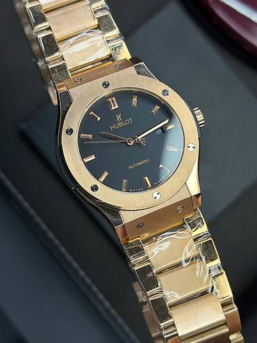 orginal saatlar: Hublot Classic Fusion tərzində avtomatik mexanizmlə qol saatı - — 3