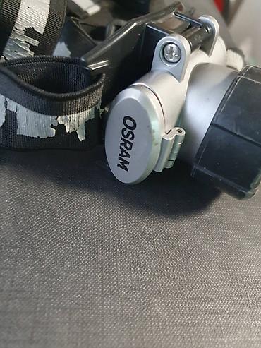 kamp stolice: OSRAM naglavna lampa sa elastičnom trakom za nošenje na glavi. Lampa — 1