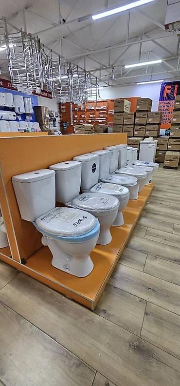 Унитазы: Унитаз Напольный, Новый, Материал: Фарфор — 17