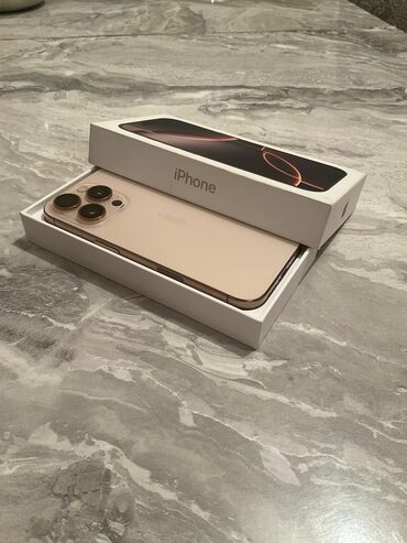 Apple iPhone: IPhone 16 Pro, 256 GB, Desert Titanium, Face ID — 1