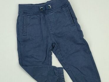 spodnie dresowe dla szczupłego chłopca: Sweatpants, Cool Club, 1.5-2 years, 92, condition - Good