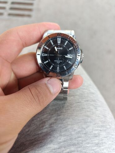 брелок от машины: Классические часы часы, Casio, Япония, Водонепроницаемые, Мужские, Б/у