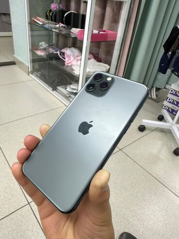 телефон бу арзан: IPhone 11 Pro, Колдонулган, 256 ГБ, Коргоочу айнек, Каптама, 100 %