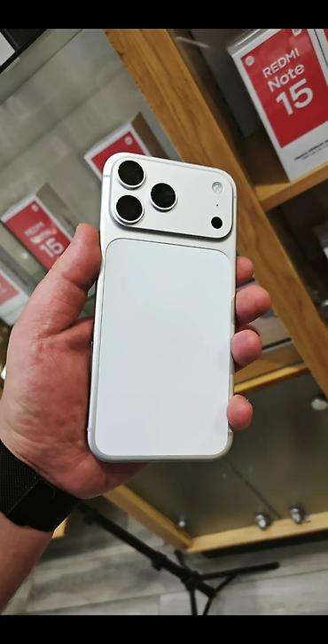 iohone 12: IPhone 17 Pro Max, 256 GB, Ağ, Face ID — 1