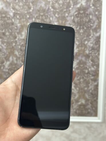 самсунк а15: Samsung Galaxy A6 Plus, Б/у, 32 ГБ, цвет - Черный, 2 SIM