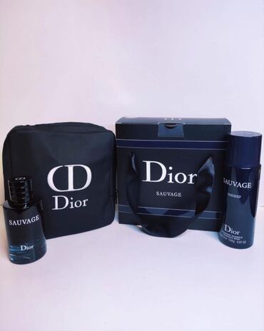 Ətriyyat: Dior Sauvage 50 Ml Qoltuğ Altı Spreyi ve Çantası ile (Dubay Variantı)