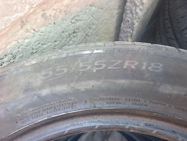1030: Шины 255 / 55 / R 18, Лето, Б/у, Комплект, Внедорожные (АТ/МТ), Hankook — 2