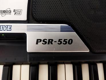 каваи пианино: Yamaha PSR-550 — 61-клавишный аранжировочный синтезатор с подсветкой — 2