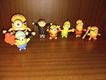 mcdonalds oyuncaqlar: Minions kolleksiya fiqurları dəsti - Minions animasiya seriyasının — 1