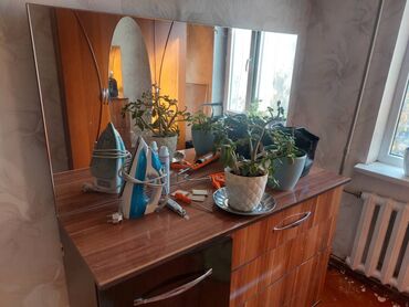 диваны в расрочку: Спальный гарнитур, Двуспальная кровать, ДСП, цвет - Коричневый