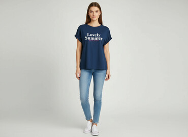 t shirty damskie guess allegro: Esmara, Футболка жіноча, розмір M