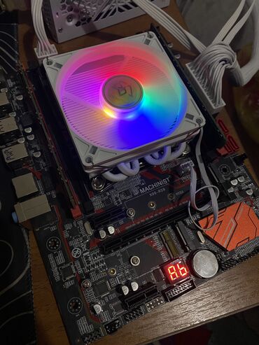 комплект материнская: Материнская плата, Б/у, LGA2011, Mini-ATX, Для ПК