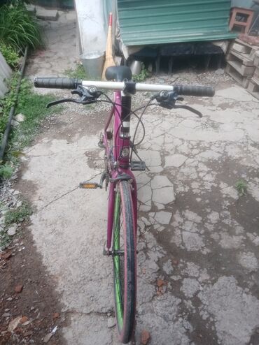 шоссейный велосипед турист: Шоссейный велосипед, Другой бренд, Рама S (145 - 165 см), Алюминий, Корея, Б/у